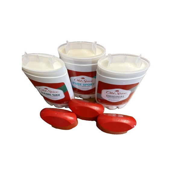 3 Pack Old Spice Original,  Pure Sport & Game Day High Endurance Deodorant 3oz - Picture 4 of 4